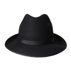 Classic Fedora Hat - Black