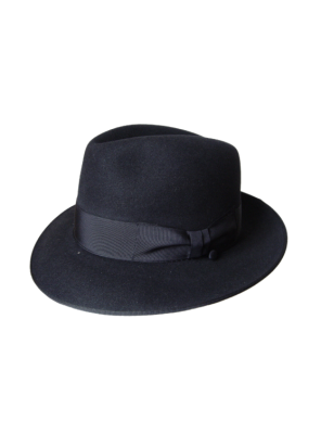 Classic Fedora Hat - Navy