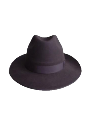 Classic Wide Brim Hat - Brown