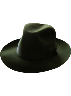 	Antelope Felt Hat - Green