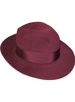 Antelope Felt Hat - Wine