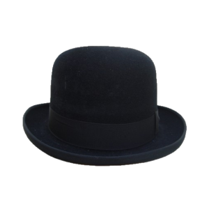 Homburg Hat - Black
