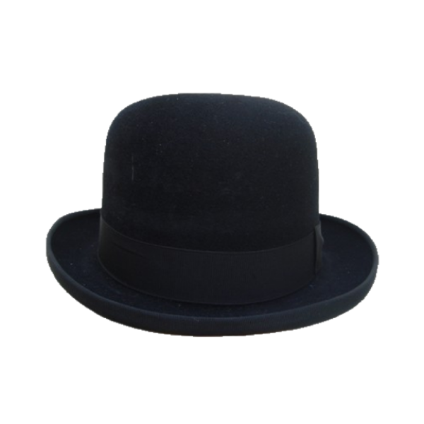 Homburg Hat - Black