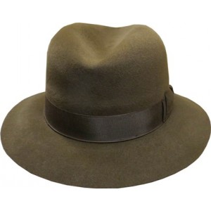 Fedora Hat - Mid Brown