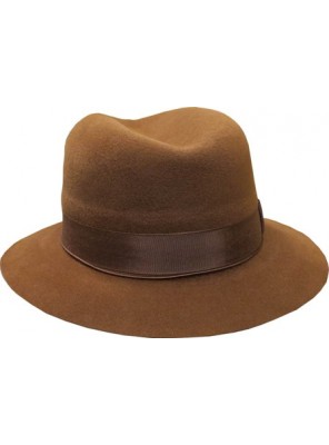 Fedora Hat - Lighter Brown