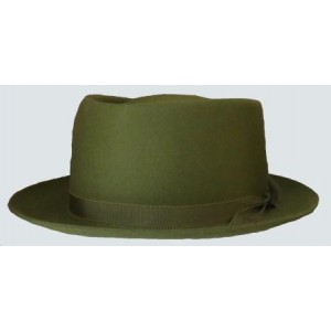 Pork Pie Hat - Olive