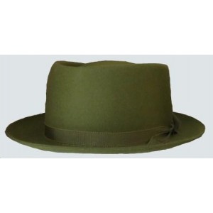 Pork Pie Hat - Olive