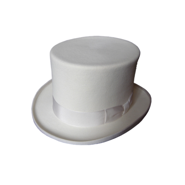 Top Hat - White